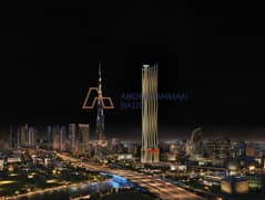 استديو في الخليج التجاري جنب برج خليفة وخطط الدفع 3 سنين بعد الاستلام دقيقة للمترو علي شارع الشيخ زايد