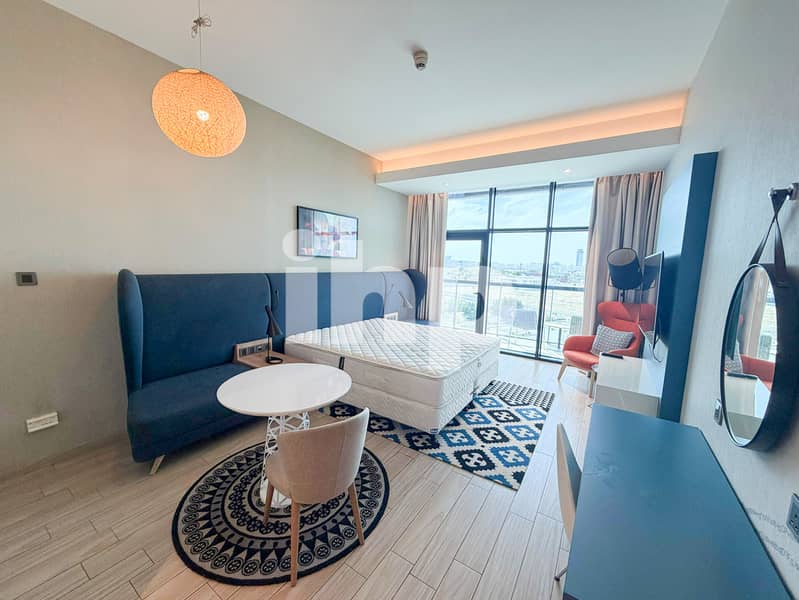 Fully Furnished Studio | Pool & Sea View | Vacant