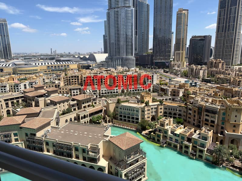 Full Fountain View 2BR | Chiller Free | Downtown