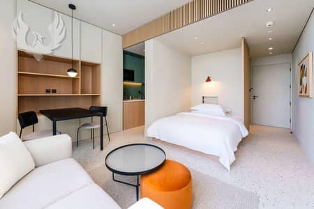 Studio for Sale in Business Bay, Dubai - OP DEAL | Burj Khalifa View | Rented 7% ROI