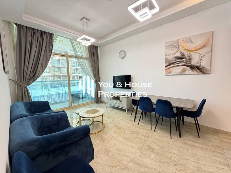 Exclusive Premium 1-Bed I Fully Furnished I Pool View