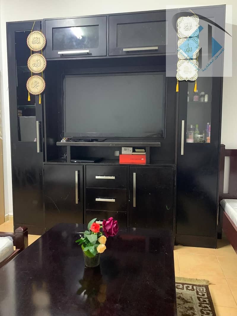 Furnished one-bedroom apartment for rent in Pearl Tower, Ajman, city center