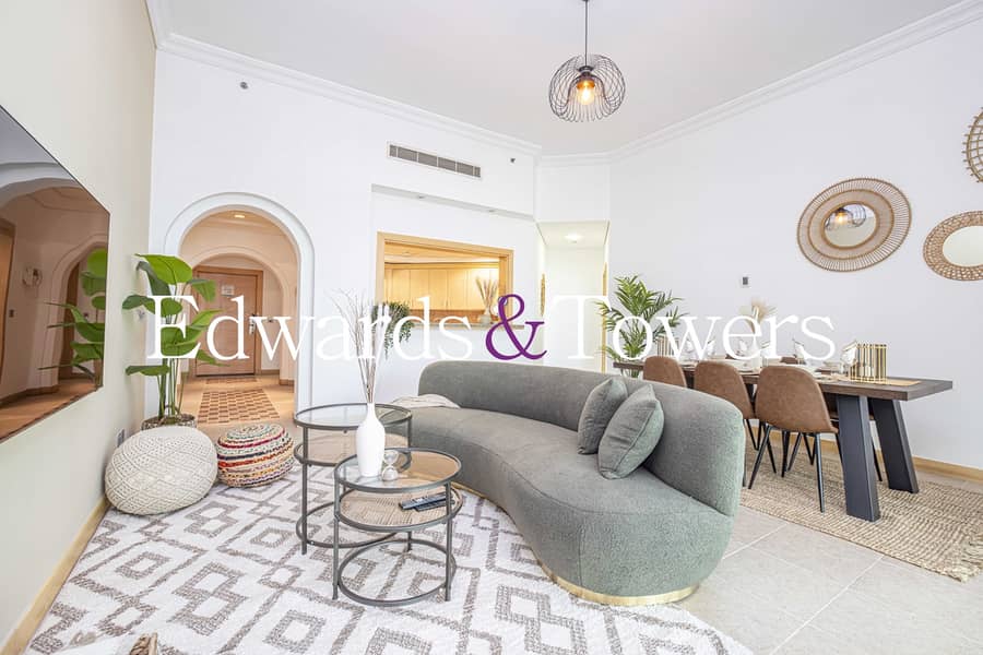 Furnished| Ground Floor | Tall Ceiling |Beach Pool