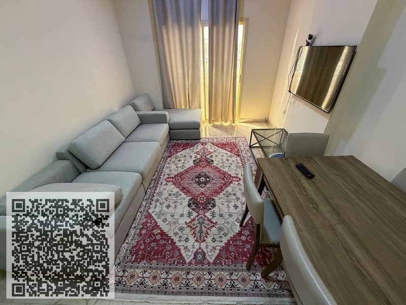 Furnished 1-bedroom apartment for monthly rent