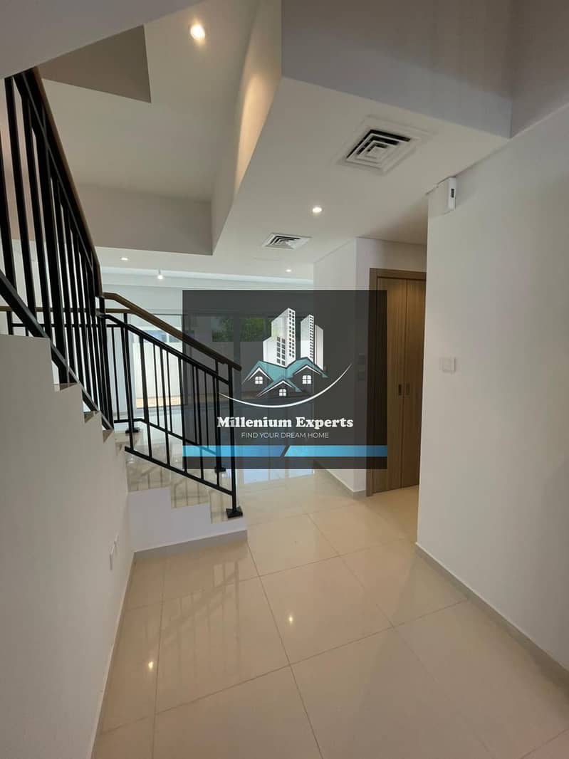 4BR Villa | Multiple Balconies | Park & Pool Views