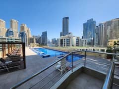 شقة في برج دي إي سي 2،برج دي إي سي،دبي مارينا 60000 درهم - 14707090