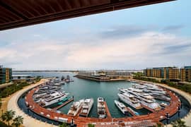 شقة من 3 غرف نوم | بولغاري ريزيدنس 4 | إطلالات على البحر والمارينا | مفروشة