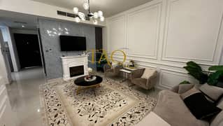 فيلا مفروشة من 3 غرف نوم | ميموزا داماك هيلز 2 | شرفة وإطلالة على الحديقة