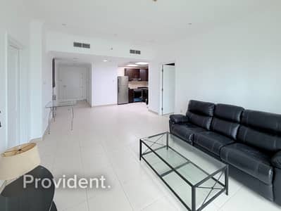 2 Bedroom Flat for Rent in Dubai Marina, Dubai - 2BR | Unfurnished | Partial Palm & Marina Views