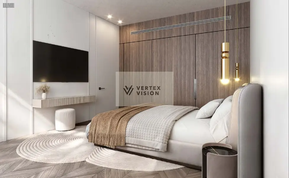 Stylish 1BR in Lume Residences, JVC | Balcony in Jumeirah Village Circle (JVC)