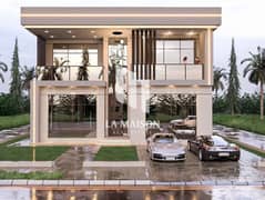 فيلا في السعديات بتشطيب فاخر مع غرفة سائق و خادمة