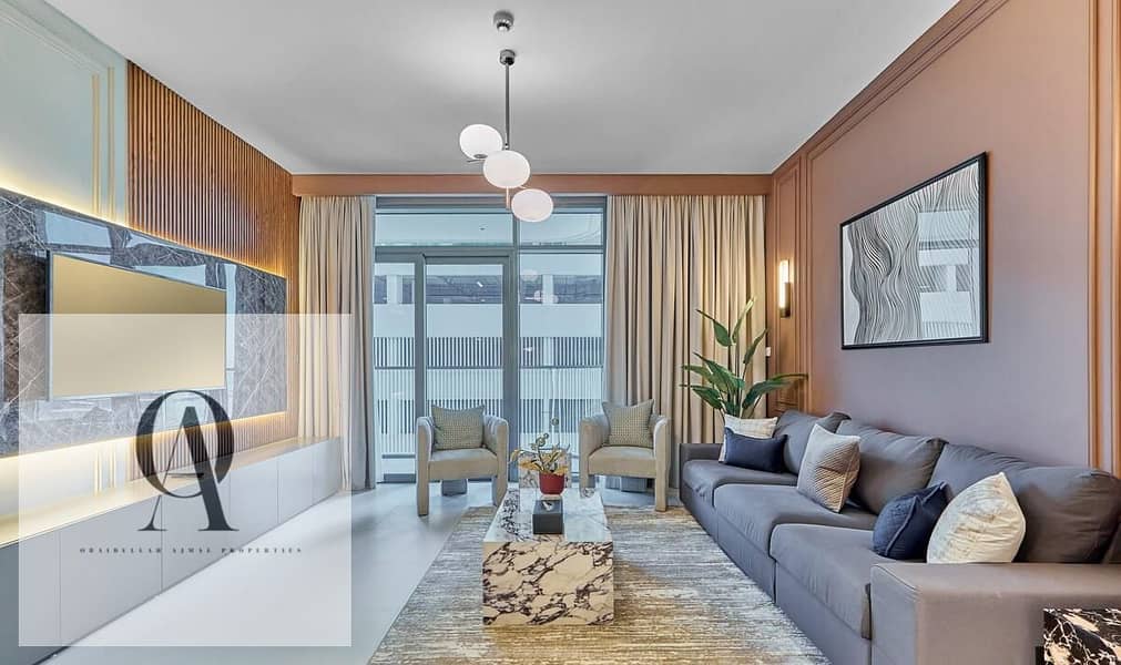 Fully Furnished 1BHK I Partial Water View I Beach Access