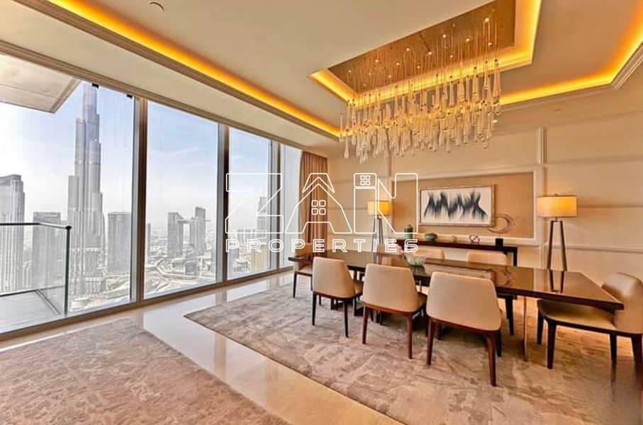 Luxury Living | Burj Khalifa Views | Penthouse Unit