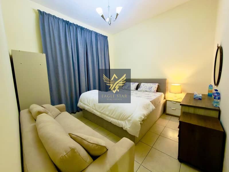 Furnished 1BR Apartment | Axis 5 DSO | Balcony with City View