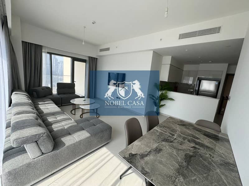 Fully Furnished| Full Burj Khalifa Fountain View | Chiller Free