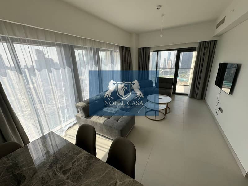 Fully Furnished| Full Burj Khalifa Fountain View | Chiller Free - Image 6