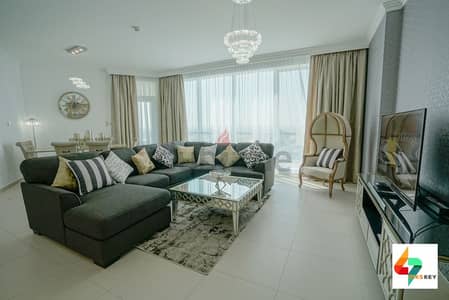 4 Bedroom Apartment for Rent in Jumeirah Beach Residence (JBR), Dubai - Modernistic 03 BR+ Maid room Apt in Al Bateen Tower- JBR 4 Bedroom Apartment for Rent in Jumeirah Beach Residence (JBR), Dubai - Modernistic 03 BR+ Maid room Apt in Al Bateen Tower- JBR