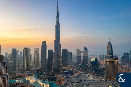 4 Bedroom Flat for Rent in Downtown Dubai, Dubai - Luxury Furnished | Four Bed | Burj View