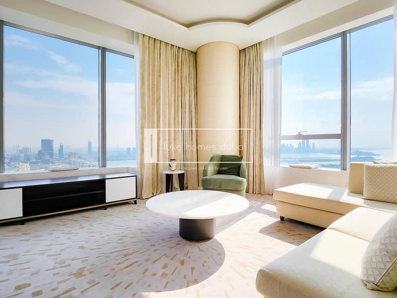 Amazing Palm Views | Furnished 1BHK | Palm Tower Amazing Palm Views | Furnished 1BHK | Palm Tower