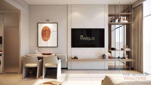 1 chambre Appartement à à vendre à Dubai Land Residence Complex (DLRC), Dubai - DINING & LIVING_REV 01. jpg