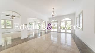 5 Bed Villa | Golf Course View |Unfurnished