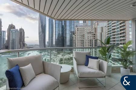 1 Bedroom Apartment for Sale in Dubai Marina, Dubai - EMAAR 6 | Full Marina View | One Bedroom