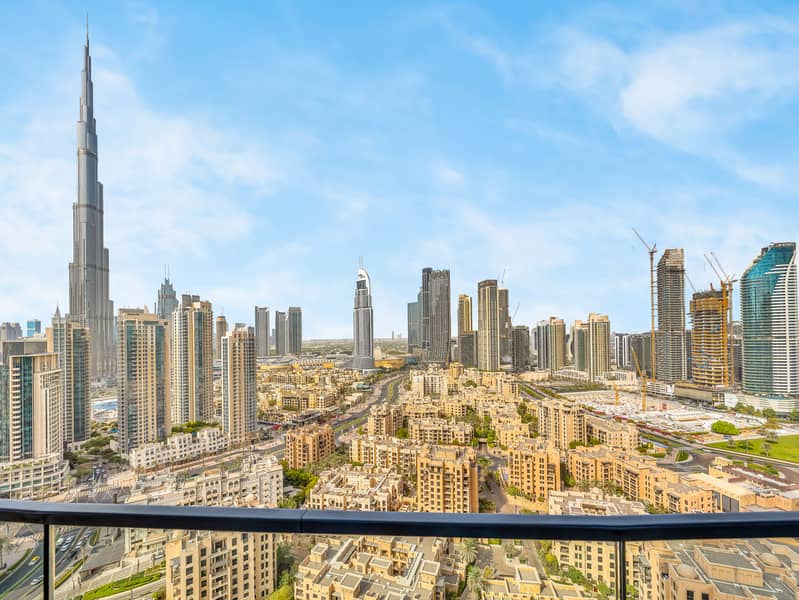 Burj Khalifa View | Modern 1BR in Downtown | Prime Location - Image 26