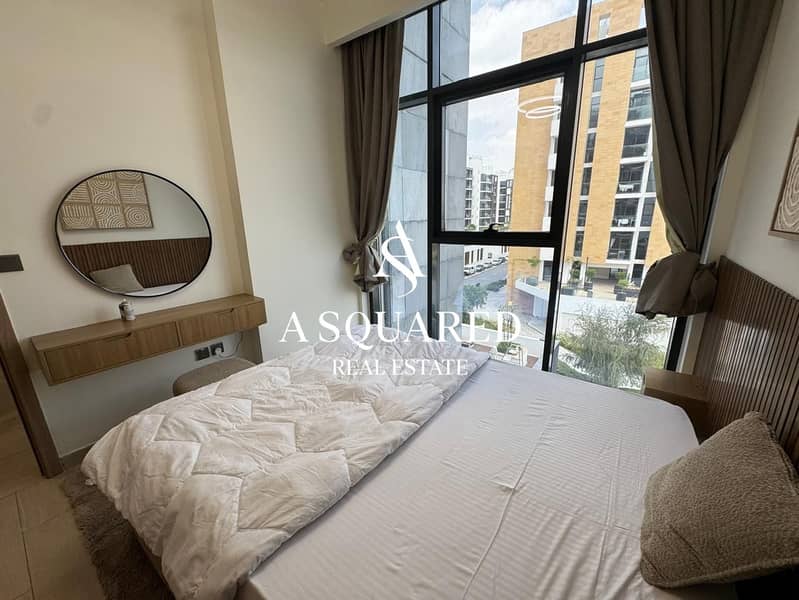 1BR Apartment | Azizi Riviera 33 | Furnished | Pool & Downtown View ...