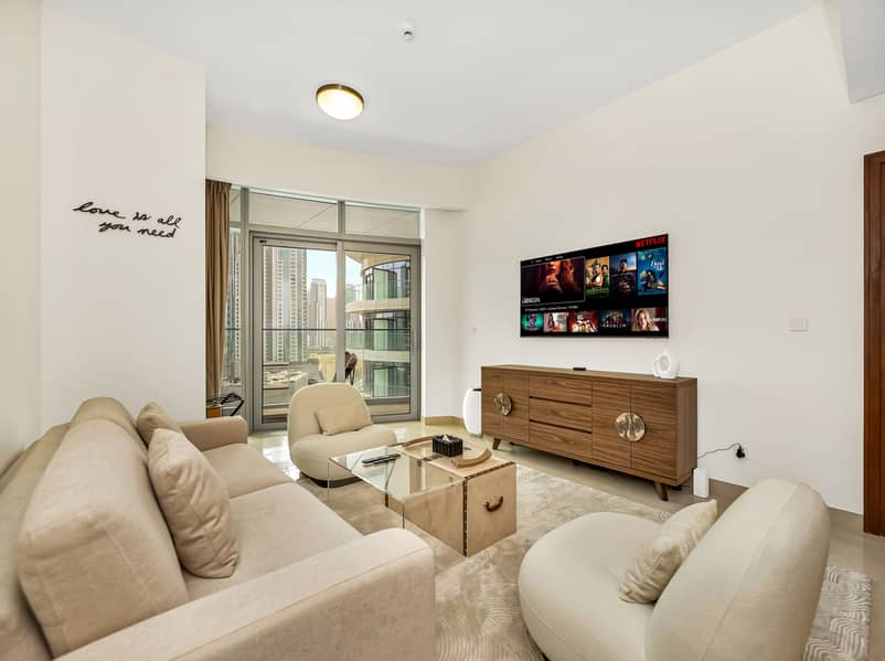 Burj Khalifa View | Modern 1BR in Downtown | Prime Location - Image 8