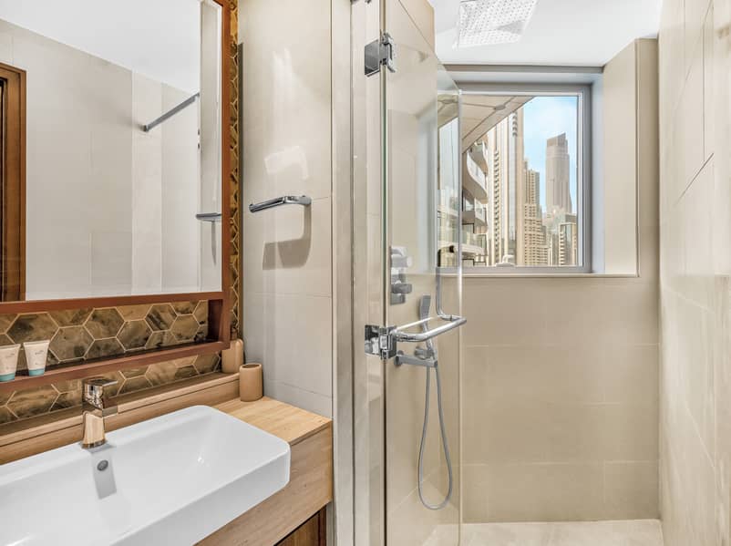 Burj Khalifa View | Modern 1BR in Downtown | Prime Location - Image 19