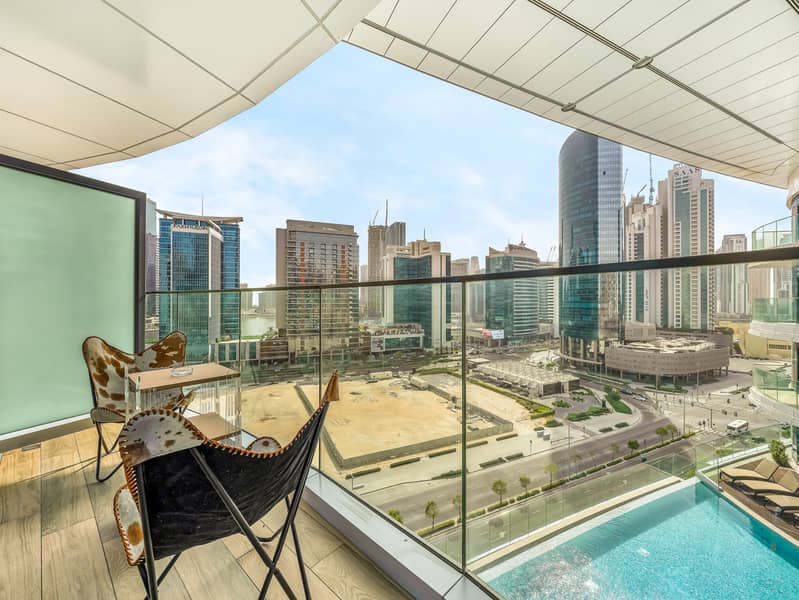 Burj Khalifa View | Modern 1BR in Downtown | Prime Location - Image 22