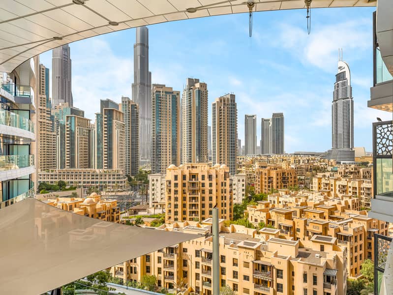Burj Khalifa View | Modern 1BR in Downtown | Prime Location - Image 24