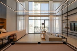 شقة استوديو | الساحة الرياضية المجتمعية | شرفة | ملعب الكريكيت وإطلالة على الأفق