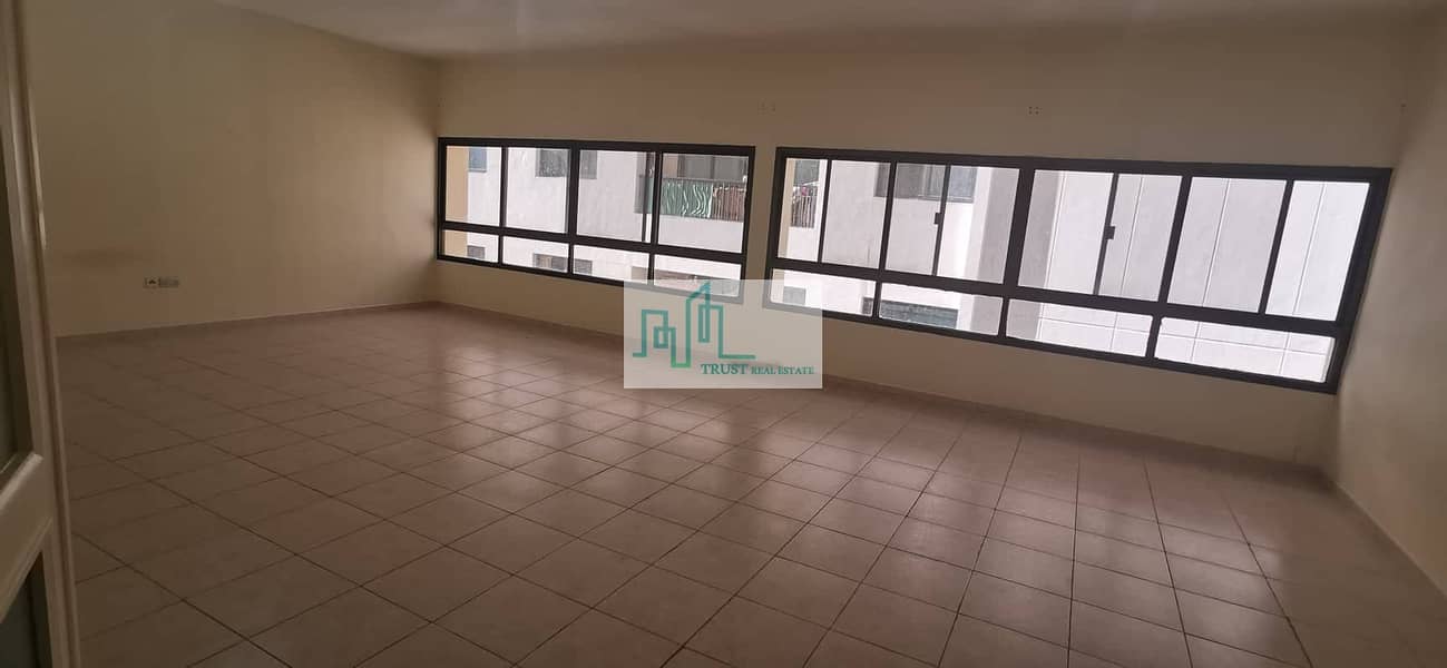 Spacious three bedroom apartment plus maids room available at Electra St. Abu Dhabi
