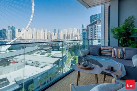 2 Bedroom Apartment for Rent in Bluewaters Island, Dubai - Dubai Eye Views | Luxury | Fully Furnished