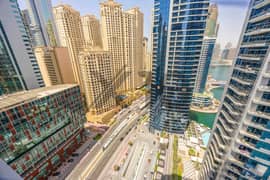 شقة في باي سنترال غرب،باي سنترال،دبي مارينا 1 غرفة 105000 درهم - 14728070