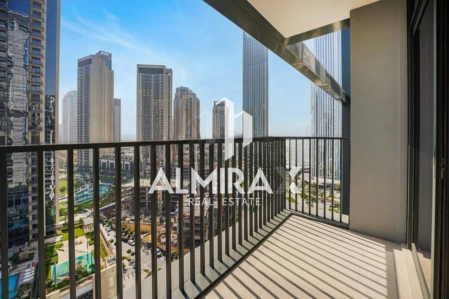 Vacant | High Floor | City and pool View