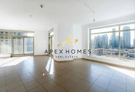 2 Bedroom Flat for Rent in Downtown Dubai, Dubai - Unfurnished | Large Layout | Vacant 2 Bedroom Flat for Rent in Downtown Dubai, Dubai - Unfurnished | Large Layout | Vacant