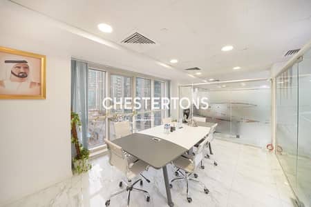 Office for Rent in Jumeirah Lake Towers (JLT), Dubai - Lake View | Close to the metro | Fully Fitted