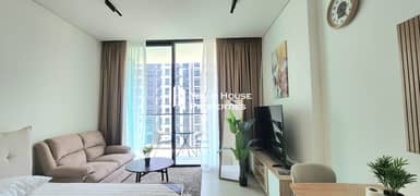 استوديو مفروش | شرفة | إطلالة على وسط المدينة | Binghatti Azure JVC