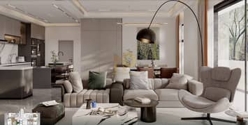 بنتهاوس من 4 غرف نوم | برج فورست سيتي | مناظر الأفق والقرية العالمية