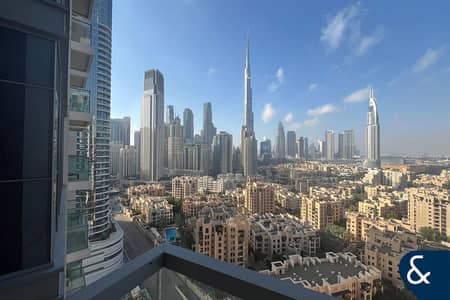 2 Bedroom Flat for Sale in Downtown Dubai, Dubai - Burj Khalifa View | Large Layout | Prime Location