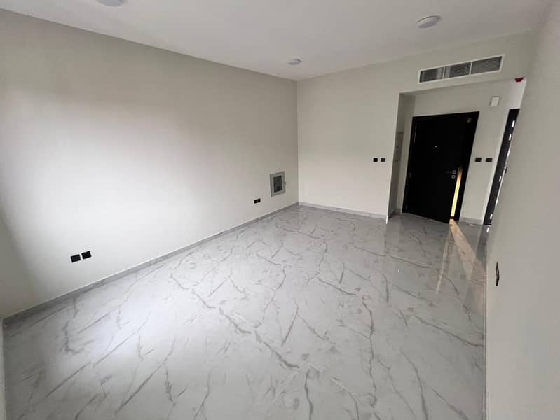 A chance for peace and tranquility, close to services, near the Dubai-Sharjah highway and Airport Road, 24-hour security.