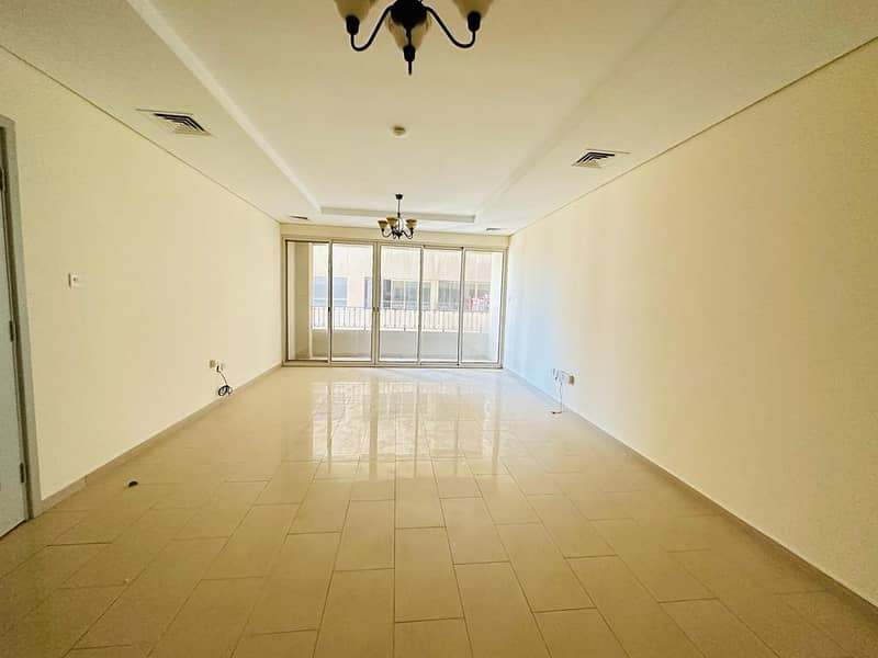 Opp Sahara chiller free Spacious 2bhk with 3 bathrooms // maid room // wardrobes// all facilities just in 58k call