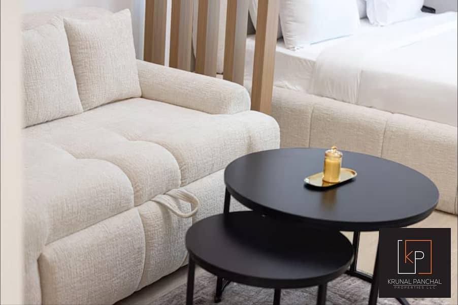 Modern Studio | Pantheon Elysee III | Furnished | Balcony & City View