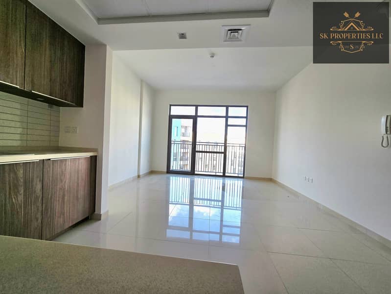 Serene Poolside Living | Elegant 1BR Retreat with Expansive Balcony in Uptown Al Zahia