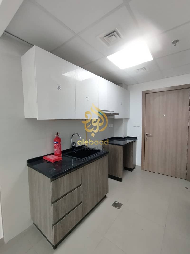 In 6 Cheques Payment// Brand New Building// Luxurious Studio Flat Available For Family