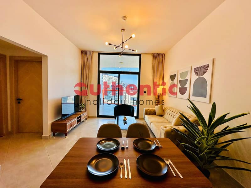 Elegant Charm | Sophisticated Living Room | Airy Balcony