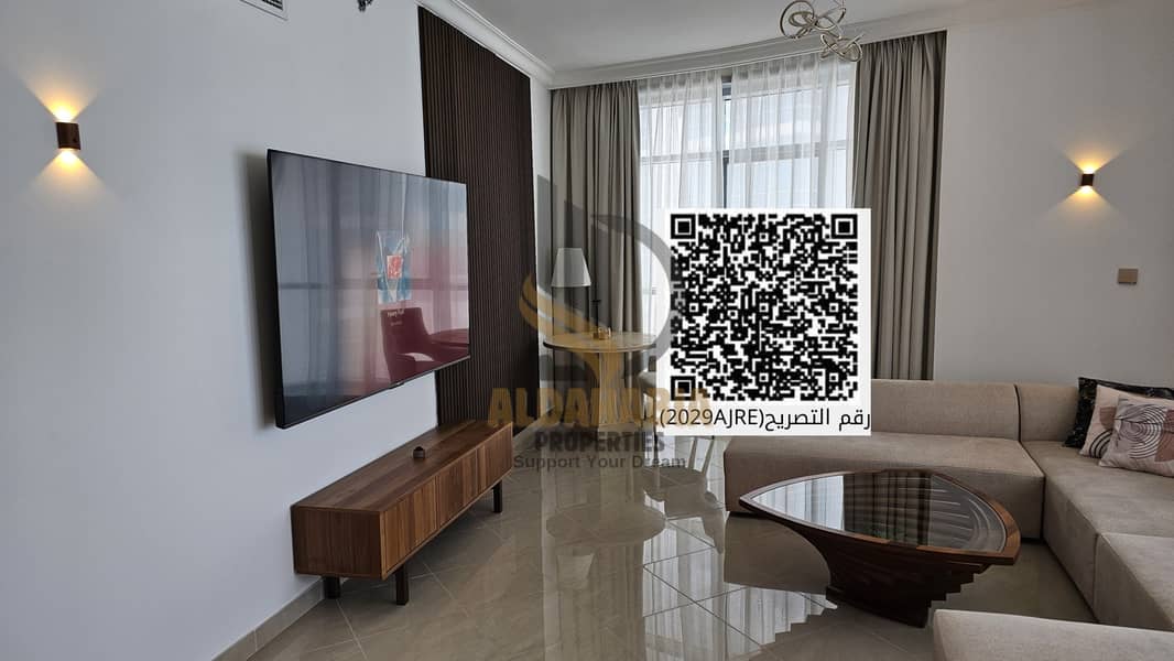 Luxury Furnished 2BR in Ajman Corniche Residences | Panoramic View