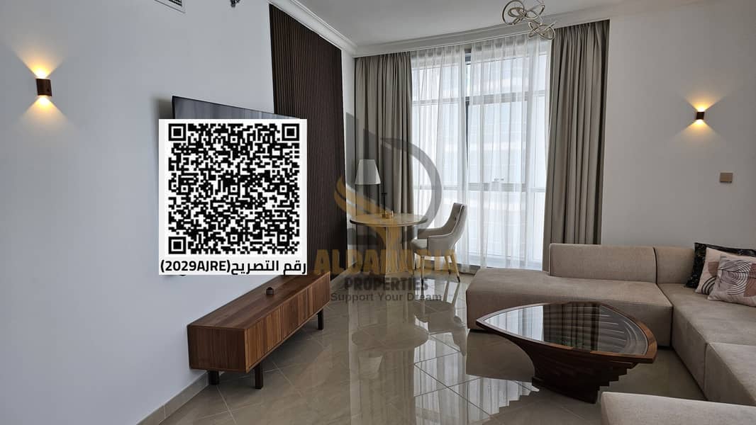 Luxury Furnished 2BR in Ajman Corniche Residences | Panoramic View